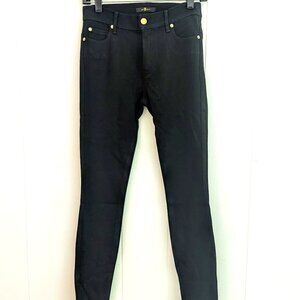 Black 7 For All Mankind super skinny jeans/jeggings